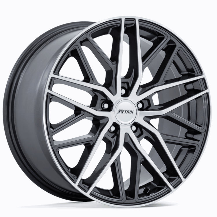 Petrol P3E Gunmetal Machined Wheel