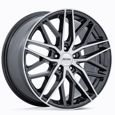 Petrol P3E Gunmetal Machined Wheel