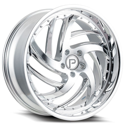 Pinnacle Dazed Chrome wheel
