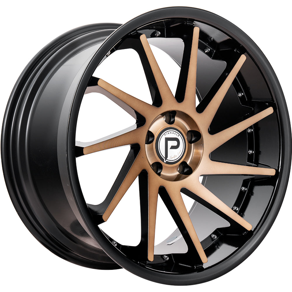 Pinnacle Epic Black Machined Wheel