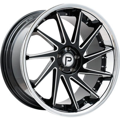 Pinnacle Epic Black Milled Wheel