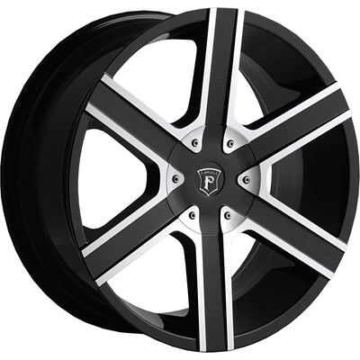 Pinnacle Gallant Black Machined Wheel
