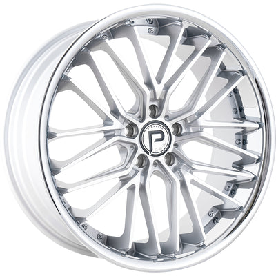 Pinnacle Legacy Silver Machined Wheel