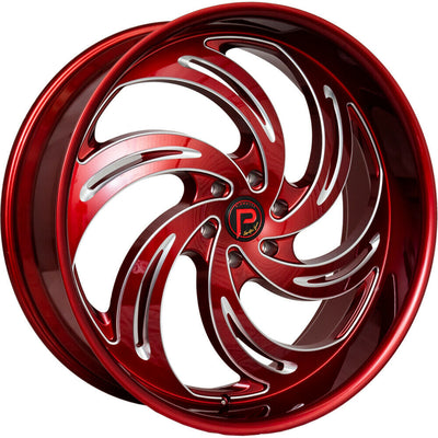Pinnacle Phoenix Red Milled Wheel