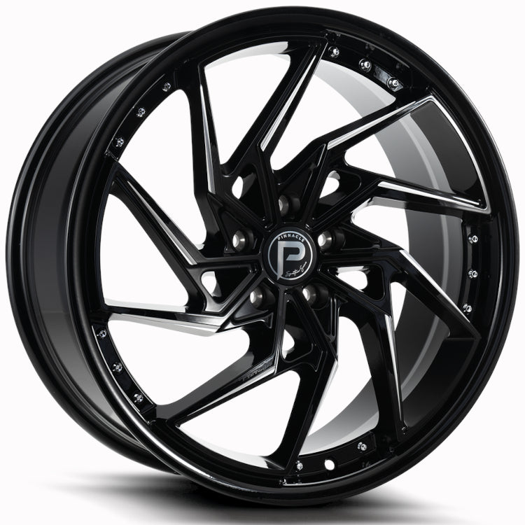 Pinnacle Stinger Black Milled Wheel
