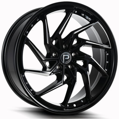 Pinnacle Stinger Black Milled Wheel