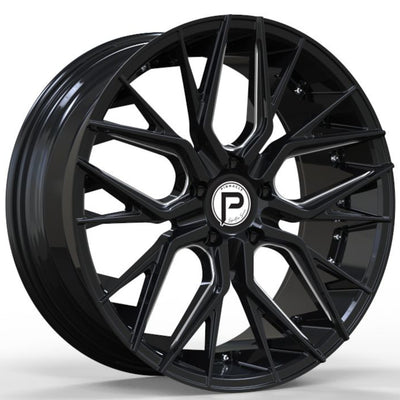 Pinnacle Zenith Black Milled Wheel