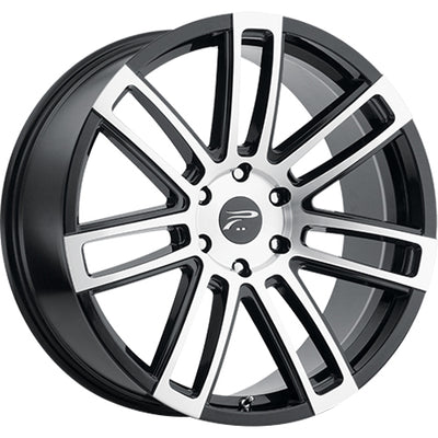 Platinum Ghost Black Machined Wheel