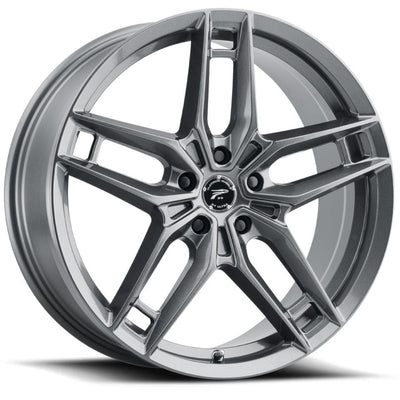 Platinum Lotus Gloss Gunmetal Wheel