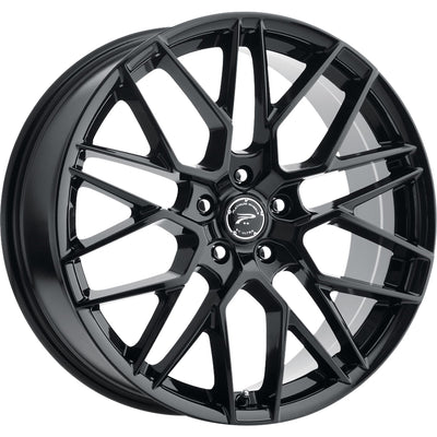 Platinum Retribution Gloss Black Wheel