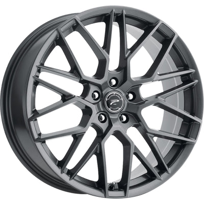 Platinum Retribution Gloss Gunmetal Wheel