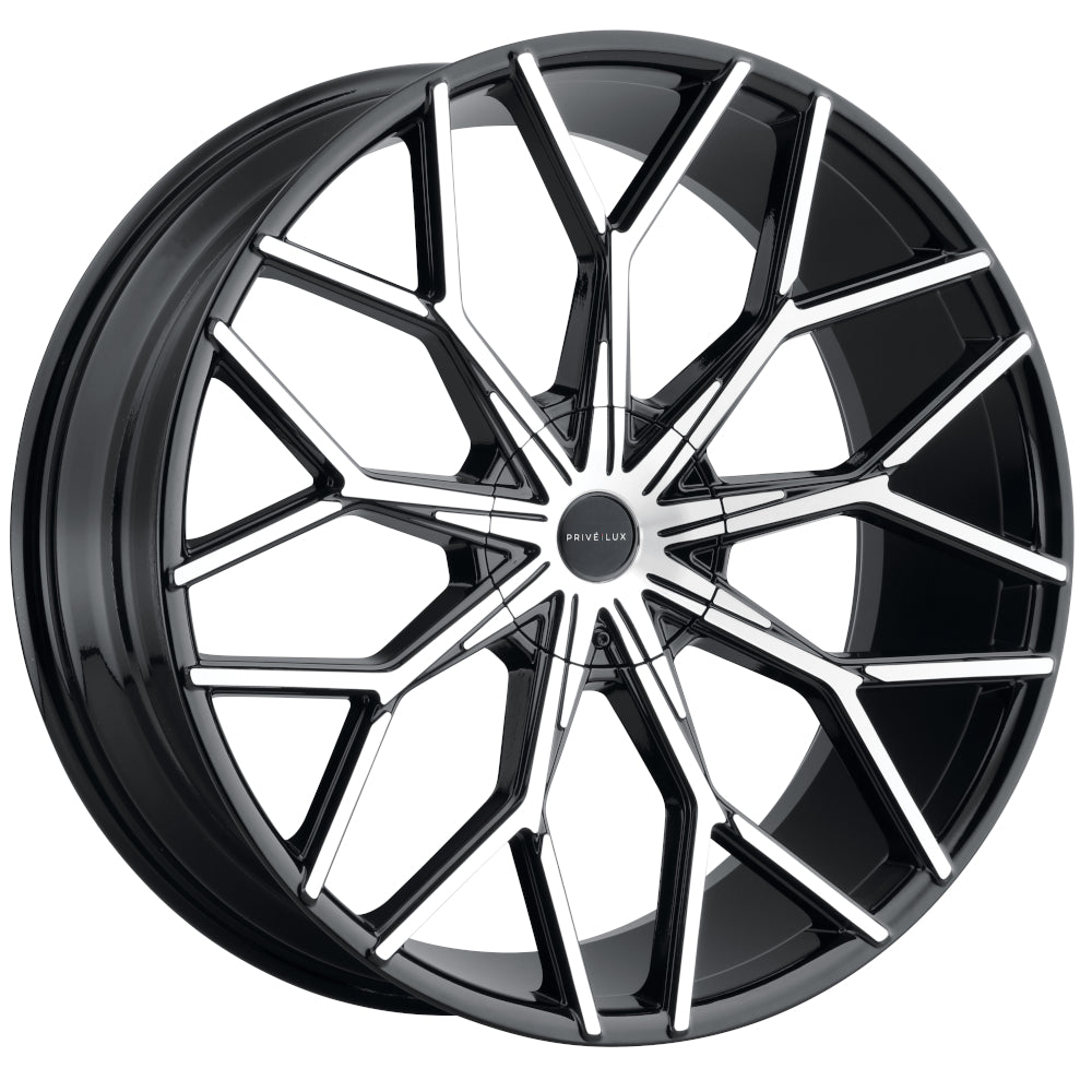 Privelux PL9 Black Machined Wheel
