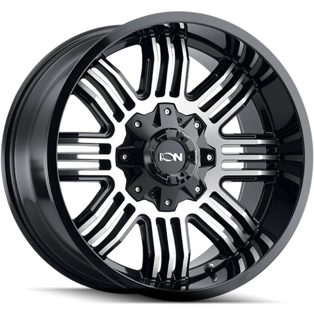 Ion 144 Satin Black Machined wheel
