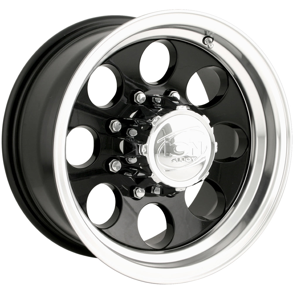 Ion 171 Gloss Black Machined wheel