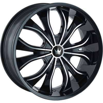 Mazzi Hustler Black with Machined wheel