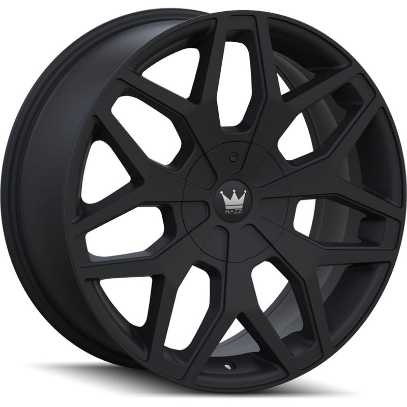 Mazzi Profile 367 20x8.5 matte black premium Euro wheel