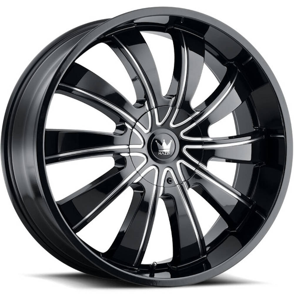Mazzi Rolla Black with Milled Sp wheel