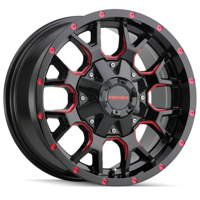 Mayhem Warrior Black with Milled Re wheel