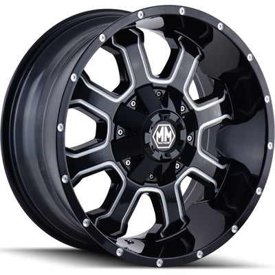Mayhem Fierce Black with Milled Sp wheel