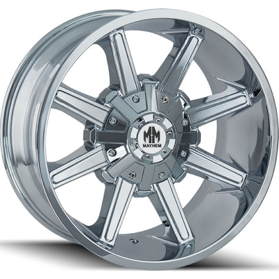 Mayhem Arsenal Chrome wheel