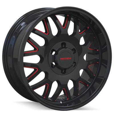 Mayhem TRIPWIRE 8110 Black Milled Prism R wheel