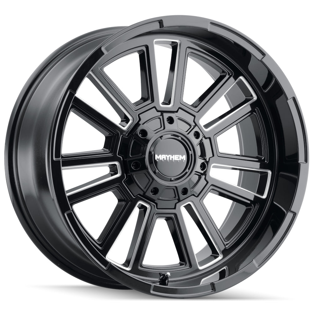Mayhem APOLLO 8115 Gloss Black Milled wheel