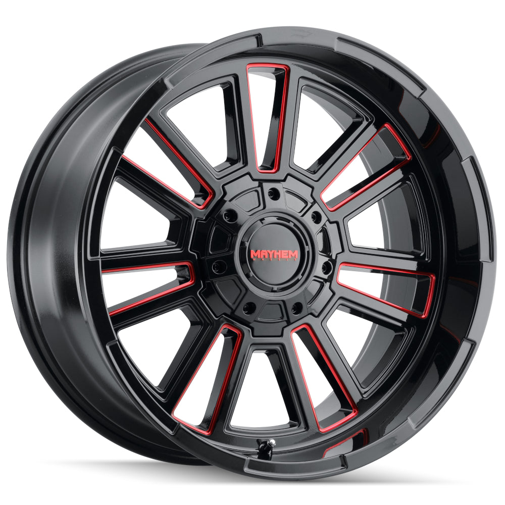 Mayhem APOLLO 8115 Black Milled Prism R wheel