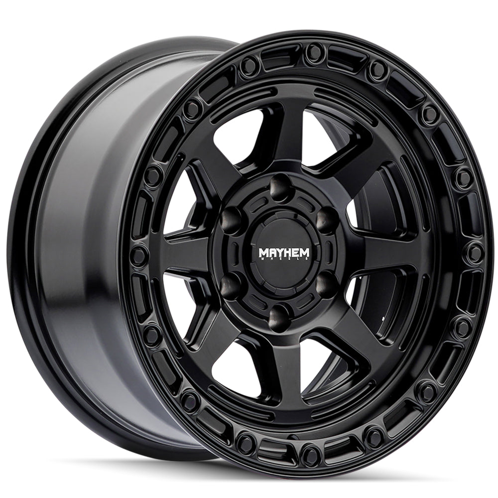 Mayhem Ridgeline Satin Black wheel