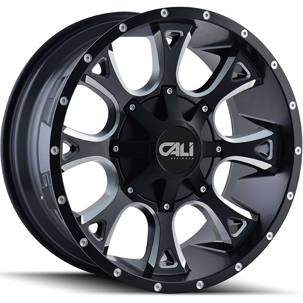 Cali Off-Road Anarchy Black with Milled Sp wheel