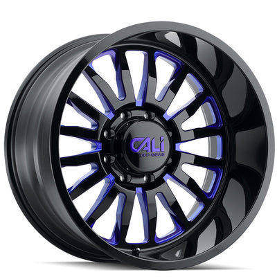 Cali Off-Road SUMMIT 9110 Black Milled Prism B wheel