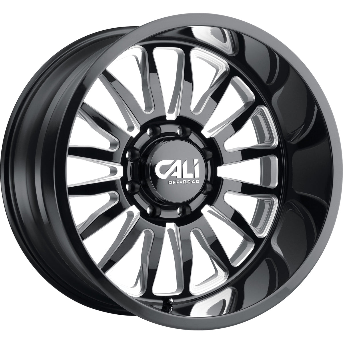 Cali Off-Road SUMMIT 9110 Gloss Black Milled wheel
