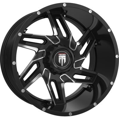 American Truxx Spurs Black with Milled Sp wheel