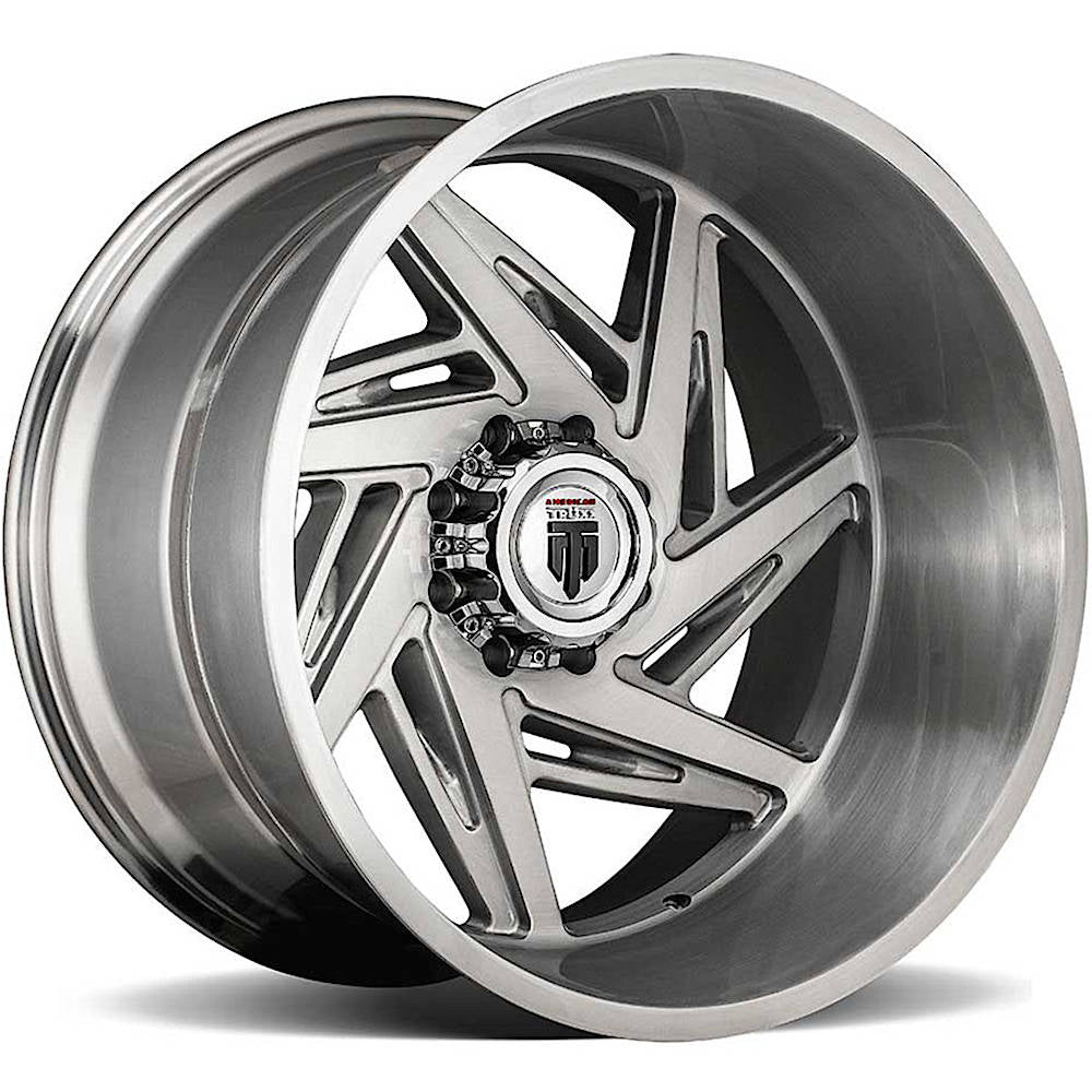 American Truxx SPIRAL AT1906 Brushed Milled wheel
