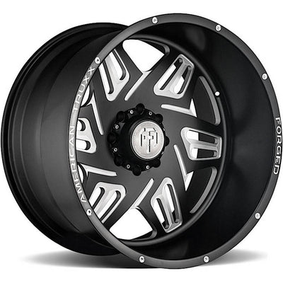 American Truxx Orion Black with Milled Sp wheel