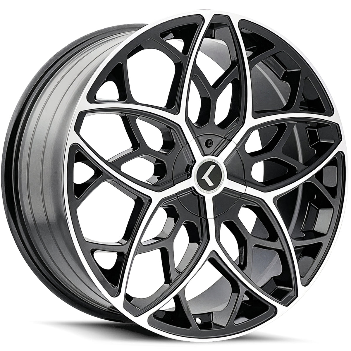 Kraze Ricochet Black with Machined wheel
