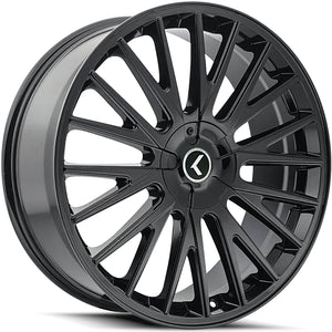 Kraze DOUBLE DOWN KR185 Gloss Black wheel