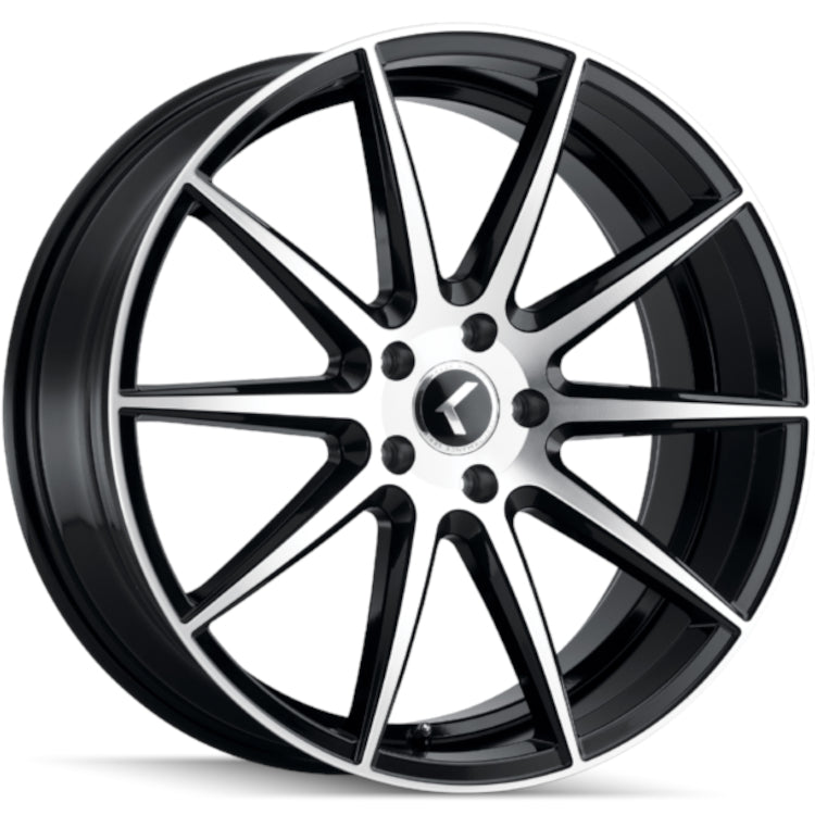 Kraze Cosmos Black with Machined wheel