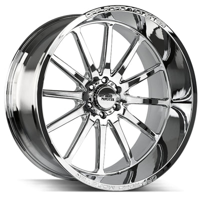Off-Road Monster M26 Chrome wheel