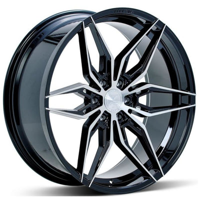 Ferrada FT5 Black/Machined wheel