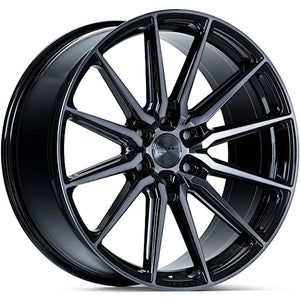 Vossen HF6-1 Black/Machined wheel