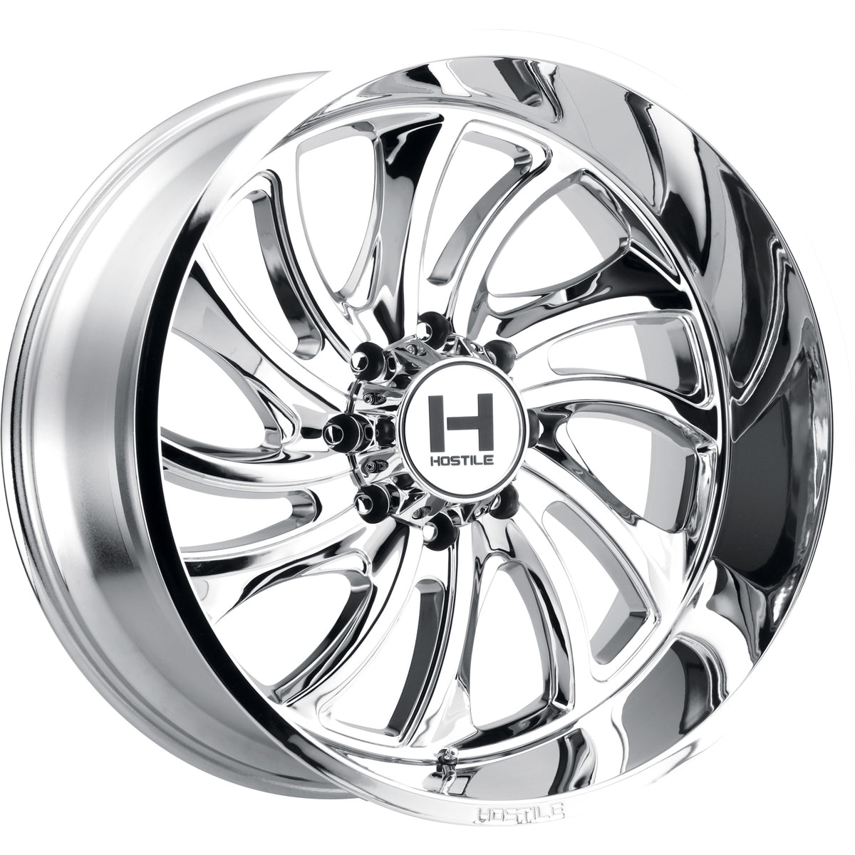 Hostile Demon Chrome wheel