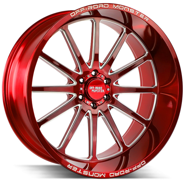 Off-Road Monster M26 Red/Milled wheel