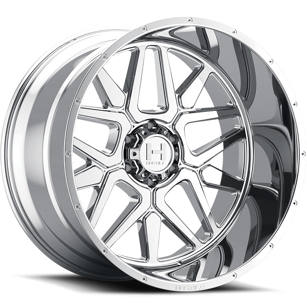 Hostile H128 Chrome wheel