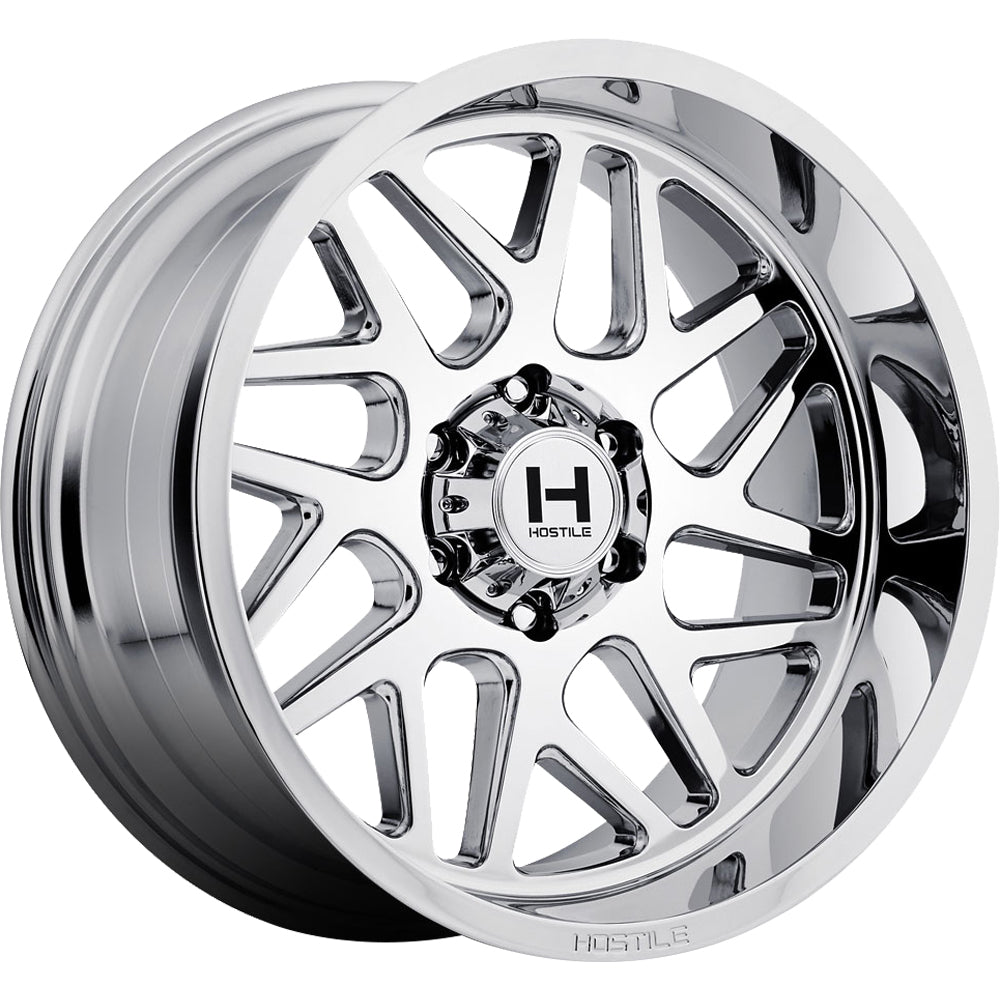 Hostile H108 SPROCKET Chrome wheel