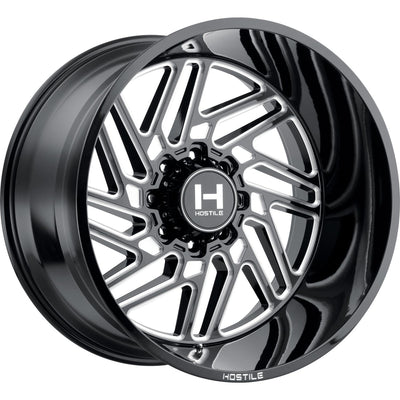 Hostile H116 JIGSAW Black/Milled wheel