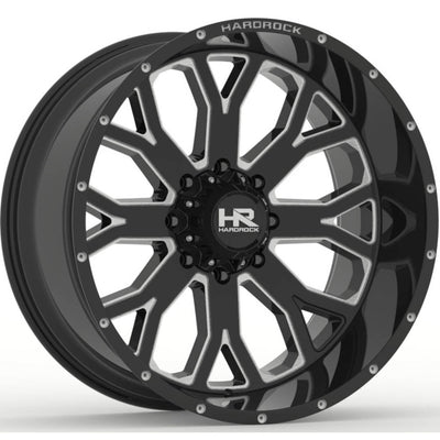 Hardrock H504 SLAMMER XPOSED Black/Machined wheel