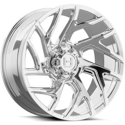 Hostile Vortex Chrome wheel