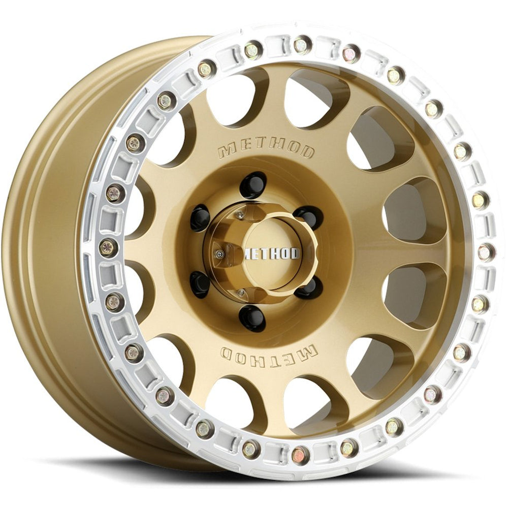 Method Race Wheels MR105 Gold wheel