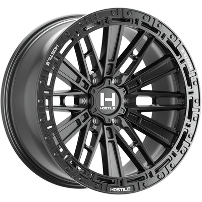 Hostile H129 MOJAVE-6 Black wheel