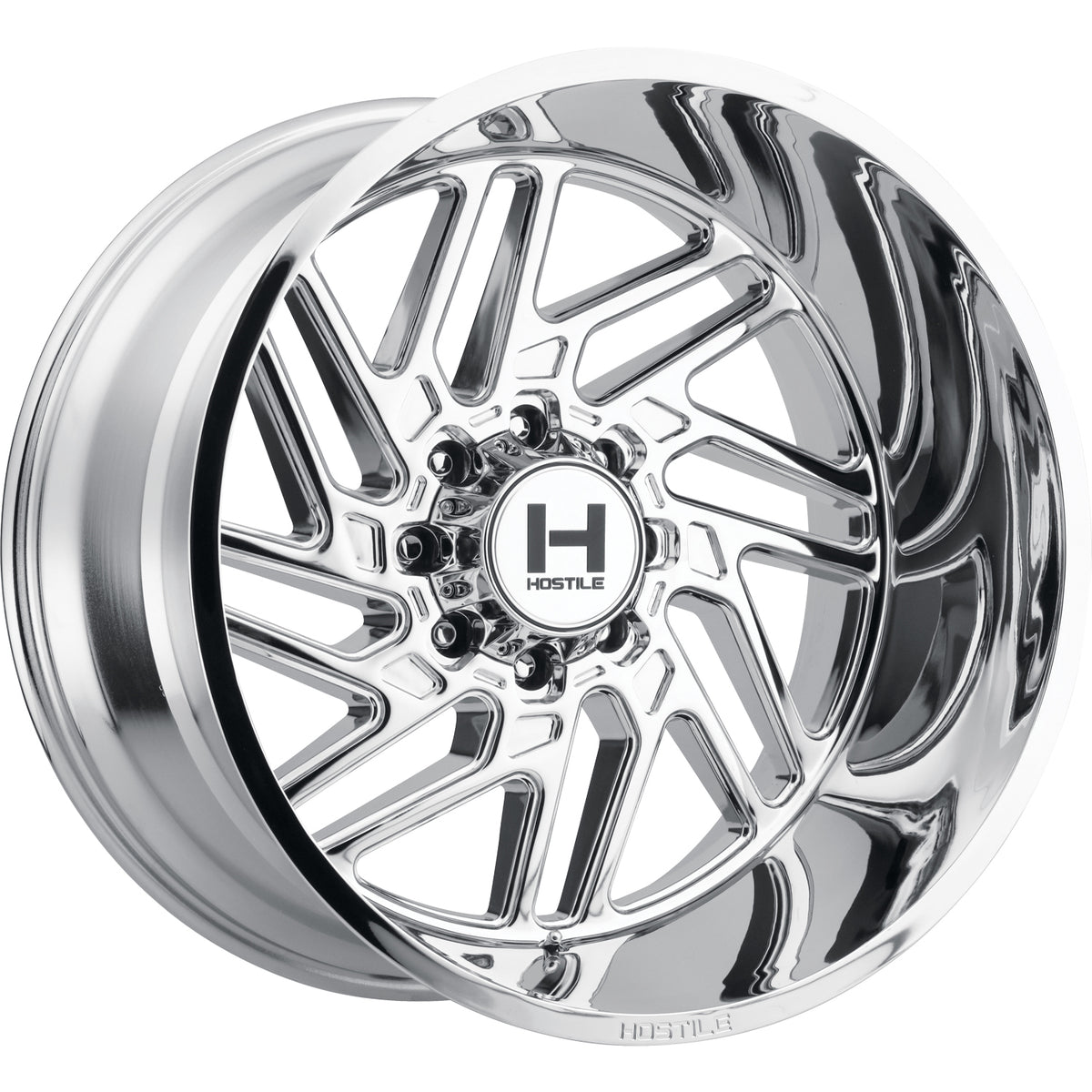 Hostile H116 JIGSAW Chrome wheel